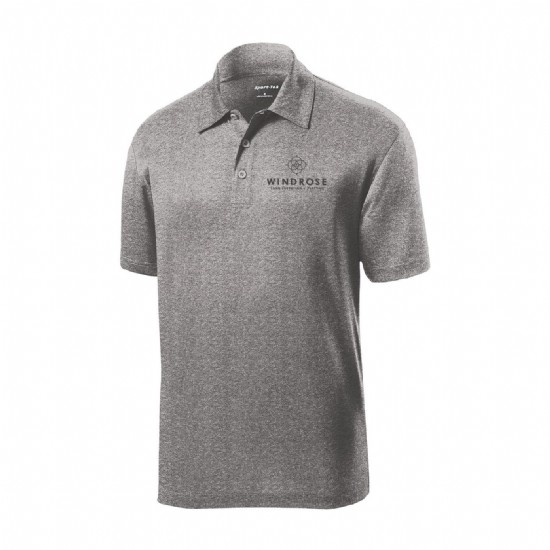 Sport-TeK Heather Contender Polo #5