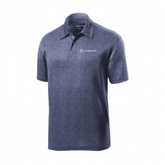 Sport-TeK Heather Contender Polo #7
