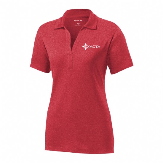 Sport-Tek Ladies Heather Contender Polo #2