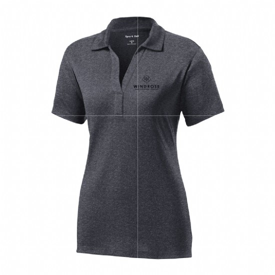 Sport-Tek Ladies Heather Contender Polo #5