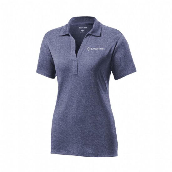 Sport-Tek Ladies Heather Contender Polo #7
