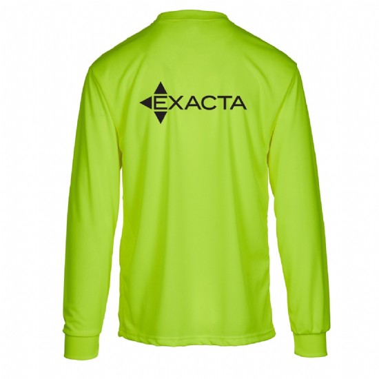 Hi-Viz Moisture Wicking Long Sleeve T-shirt