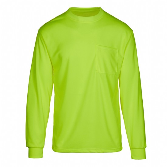 Hi-Viz Moisture Wicking Long Sleeve T-shirt #2