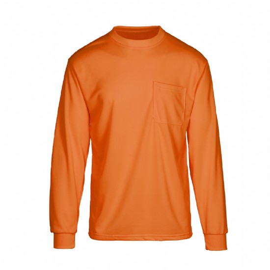 Hi-Viz Moisture Wicking Long Sleeve T-shirt #10