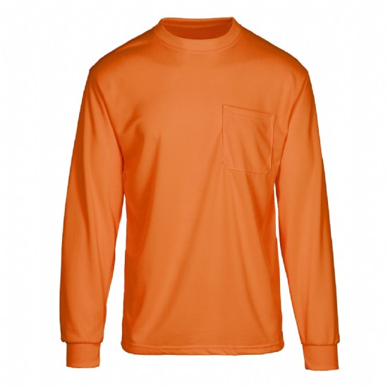 Hi-Viz Moisture Wicking Long Sleeve T-shirt #2