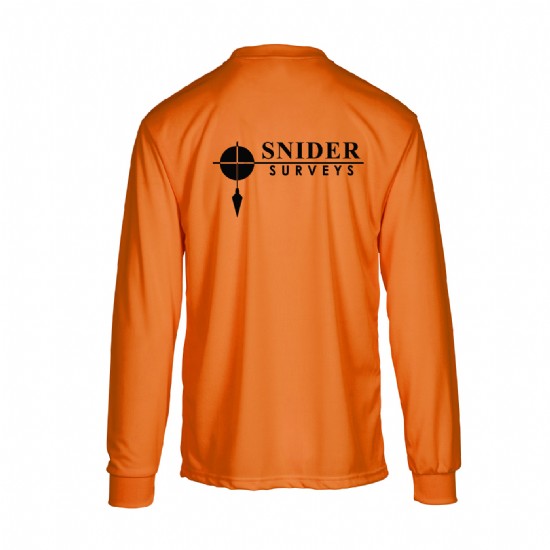 Hi-Viz Moisture Wicking Long Sleeve T-shirt #9