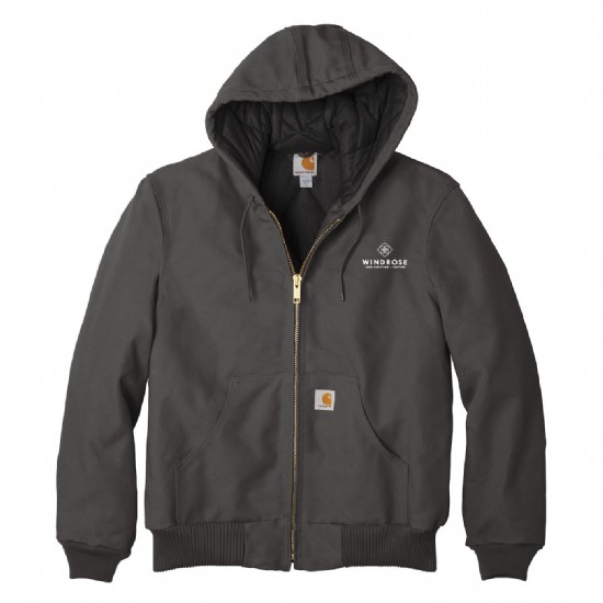 Carhartt Quilted-Flannel-Lined Duck Active Jacket