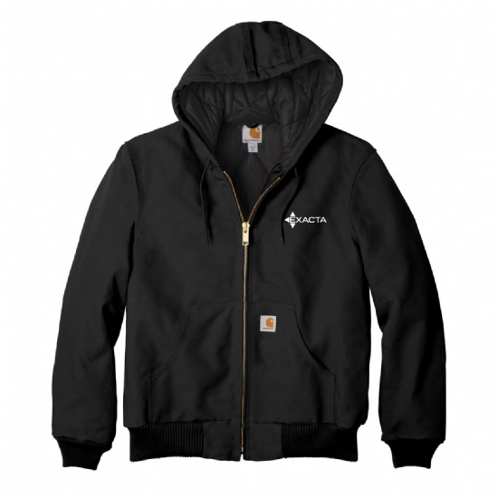 Carhartt Quilted-Flannel-Lined Duck Active Jacket #4