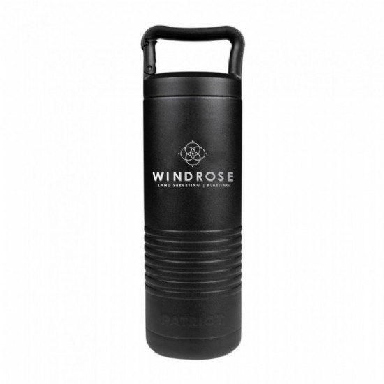 Windrose PATRIOT 20OZ BOTTLE - Black
